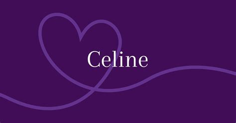 bedeutung des namens celine|Name Celine .